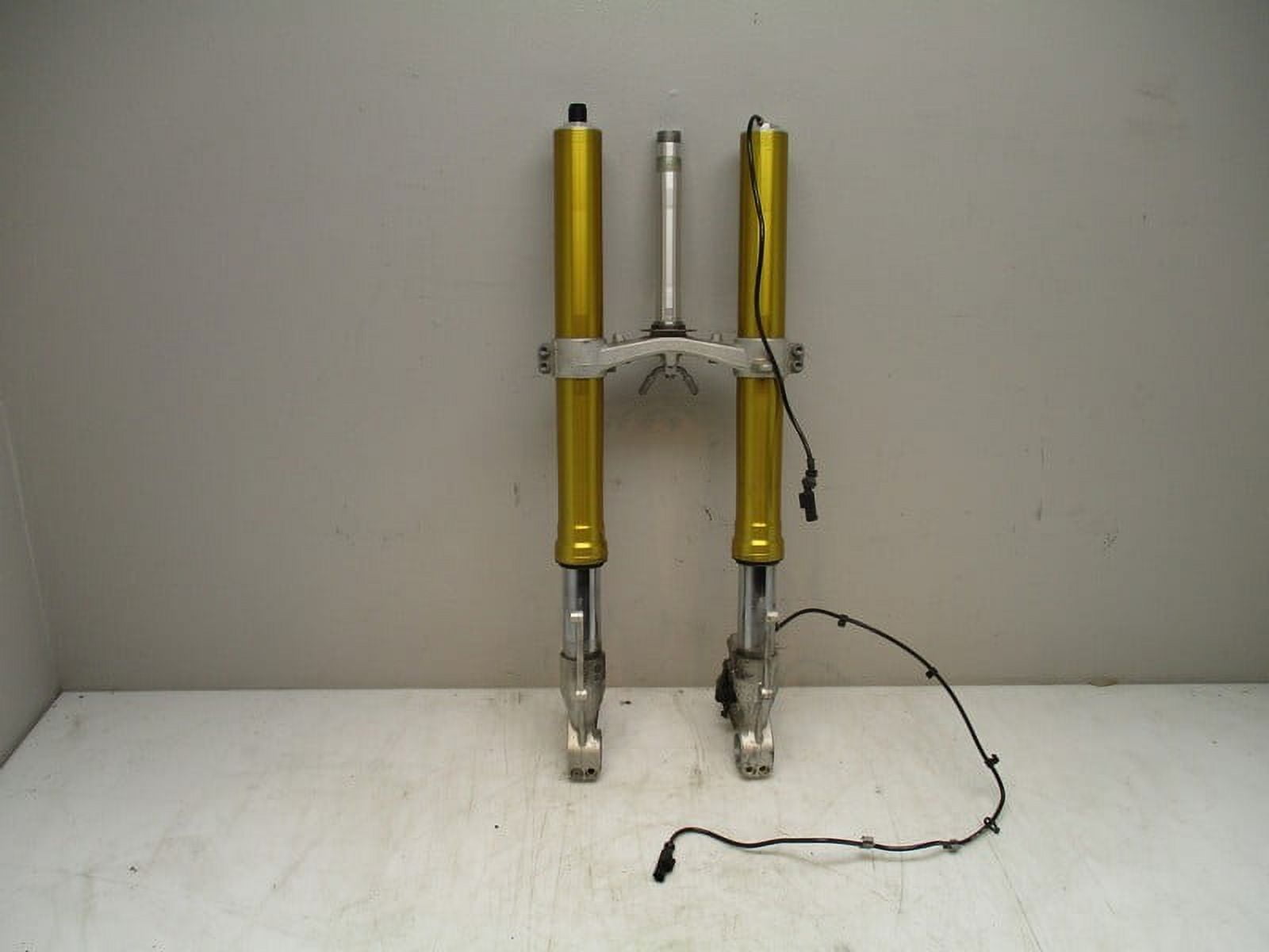 Pre-Owned 2018 BMW S1000RR Front Fork and Lower Triple Tree Clamp OEM - Verify Specific Vehicle Fitment In Description - (Good)