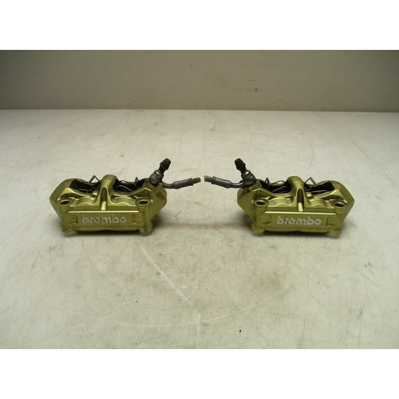 Pre-Owned 2018 BMW S1000RR LH RH Front Brembo Brake Calipers OEM (Good)