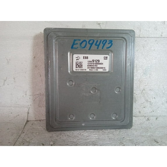Pre-Owned 2018 Chevrolet Malibu 1.5L Electronic Engine Control Module 12680194 OEM LKQ (Good)