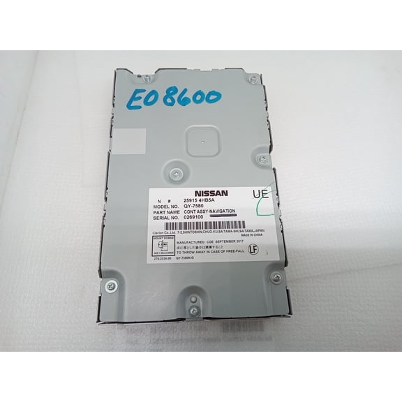 Pre-Owned 2018 Infiniti Q50 3.0L Driver Assist Navigation Control Module OEM LKQ (Good)