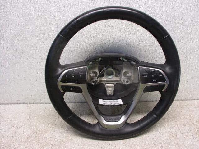 Pre-Owned 2018 Jeep Grand Cherokee Steering Wheel Assembly OEM LKQ - Verify Specific Vehicle Fitment In Description - (Good)