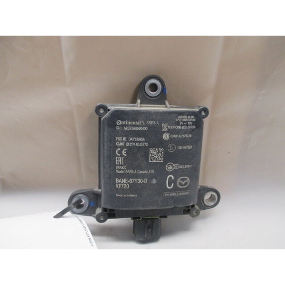 Pre-Owned 2018 Mazda 3 Blind Spot Alert Radar Unit OEM - Verify Specific Vehicle Fitment In Description - (Good)