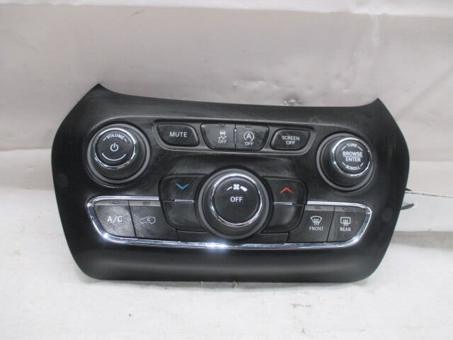 Pre-Owned 2019 2020 2021 2022 Jeep Cherokee AC Heater Temperature Control Unit OEM (Good)
