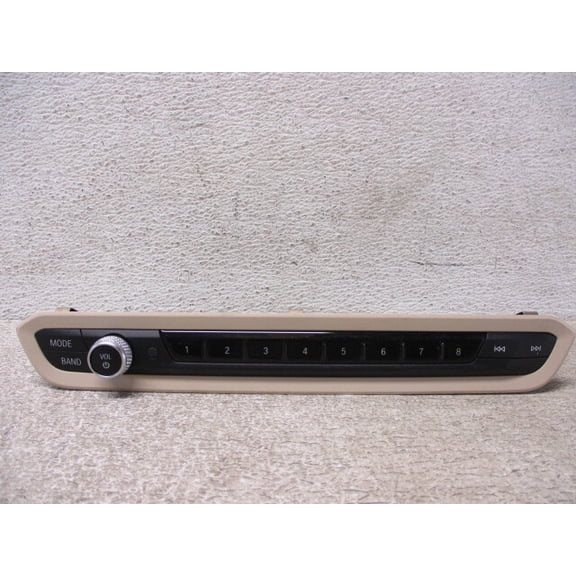 Pre-Owned 2019-2020 BMW 330 Radio Control Panel OEM LKQ - Verify Specific Vehicle Fitment In Description - (Good)