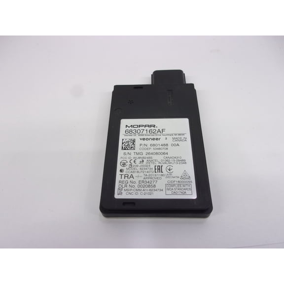 Pre-Owned 2019-2020 Jeep Cherokee Left or Right Qtr Blind Spot Radar Unit 68307162AF OEM - Verify Specific Vehicle Fitment In Description - (Good)
