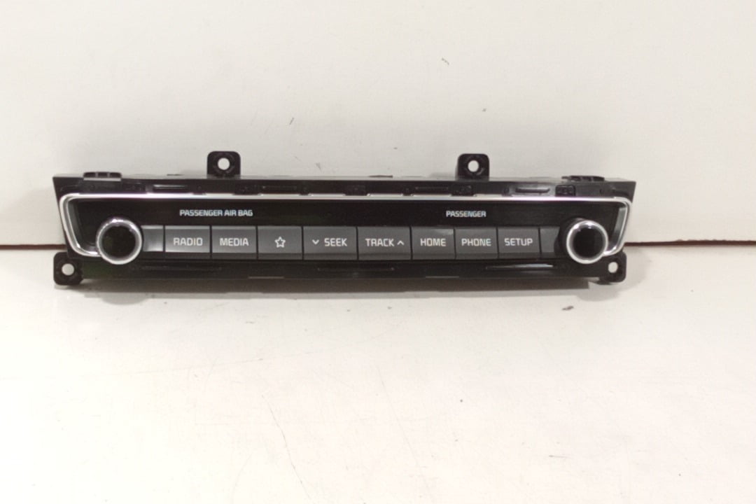 Pre-Owned 2019-2020 Kia Optima Radio Control Panel ID 96540D5GA0WK OEM - Verify Specific Vehicle Fitment In Description - (Good)