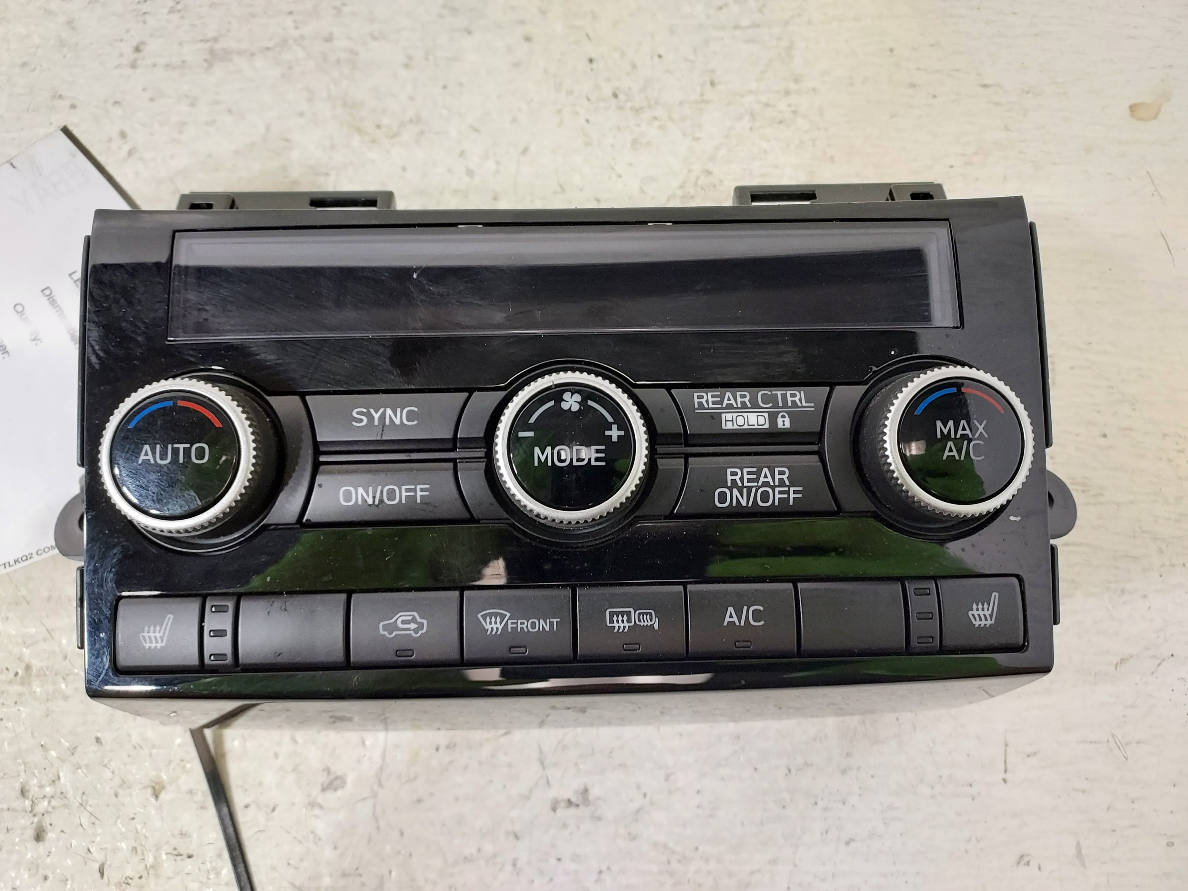 Pre-Owned 2019-2022 Subaru Ascent Temperature Control Front A/C Heat OEM LKQ (Good)