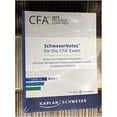 thumbnail image 1 of Pre-Owned 2019 CFA Level 3 Kaplan Schweser Notes: Books 1-5, Practice Exam Vol 1, QuickShe Paperback, 1 of 1