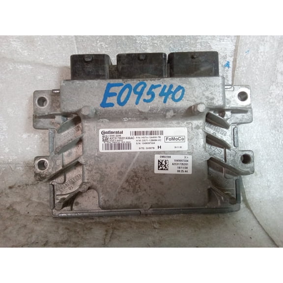 Pre-Owned 2019 Ford Fusion 2.0L Electronic Control Module DS7112B684VC OEM LKQ (Good)