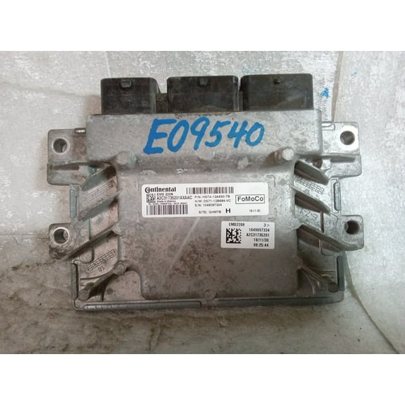 Pre-Owned 2019 Ford Fusion 2.0L Electronic Control Module DS7112B684VC OEM LKQ (Good)