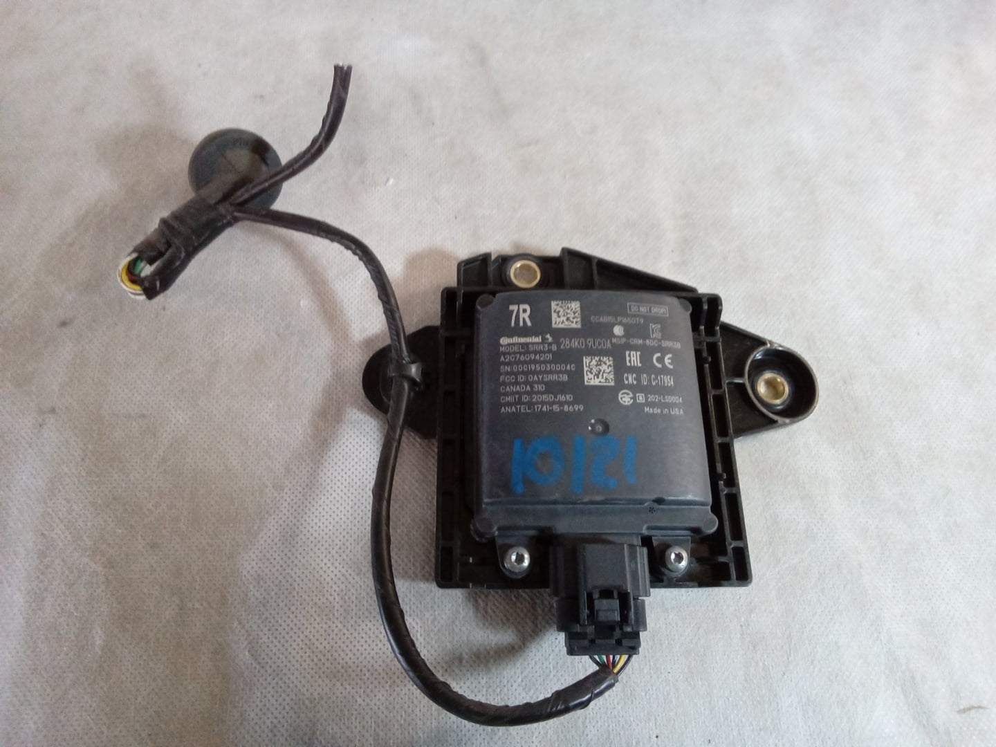 Pre-Owned 2019 Nissan Murano Passenger Side BSA Side Obstacle Radar 284K09UC0A OEM LKQ (Good)