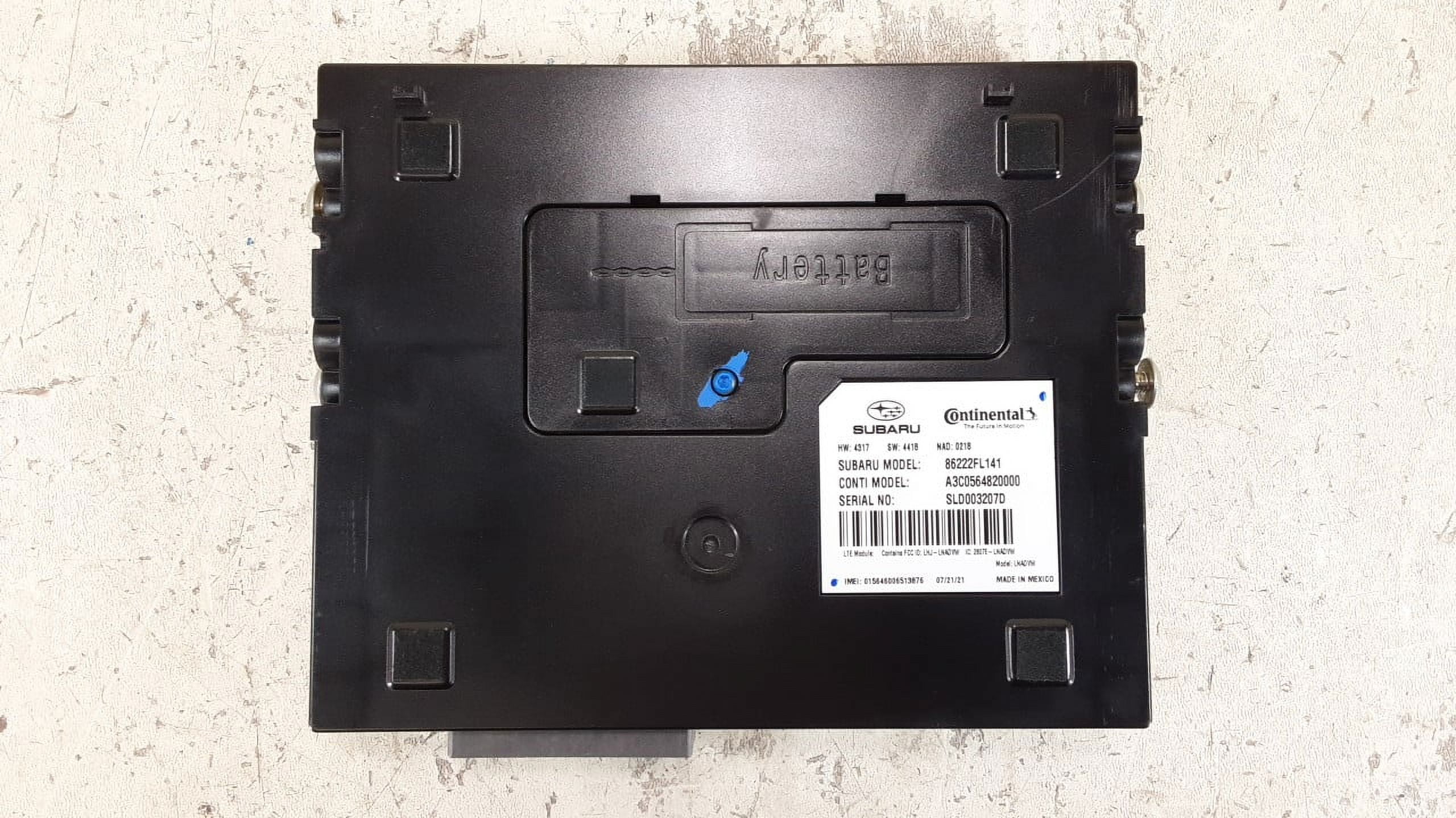 Pre-Owned 2020-2023 Subaru XV Crosstrek Communication Telematics Unit Module OEM LKQ (Good)