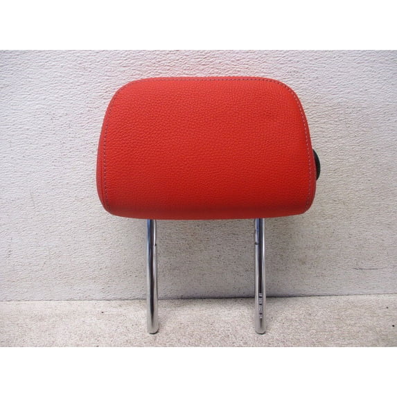 Pre-Owned 2020 BMW 228I LH Rear Red Leather Headrest OEM LKQ - Verify Specific Vehicle Fitment In Description - (Good)