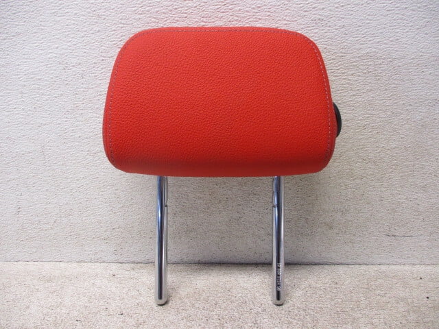 Pre-Owned 2020 BMW 228I RH Passenger Rear Red Leather Headrest OEM LKQ - Verify Specific Vehicle Fitment In Description - (Good)