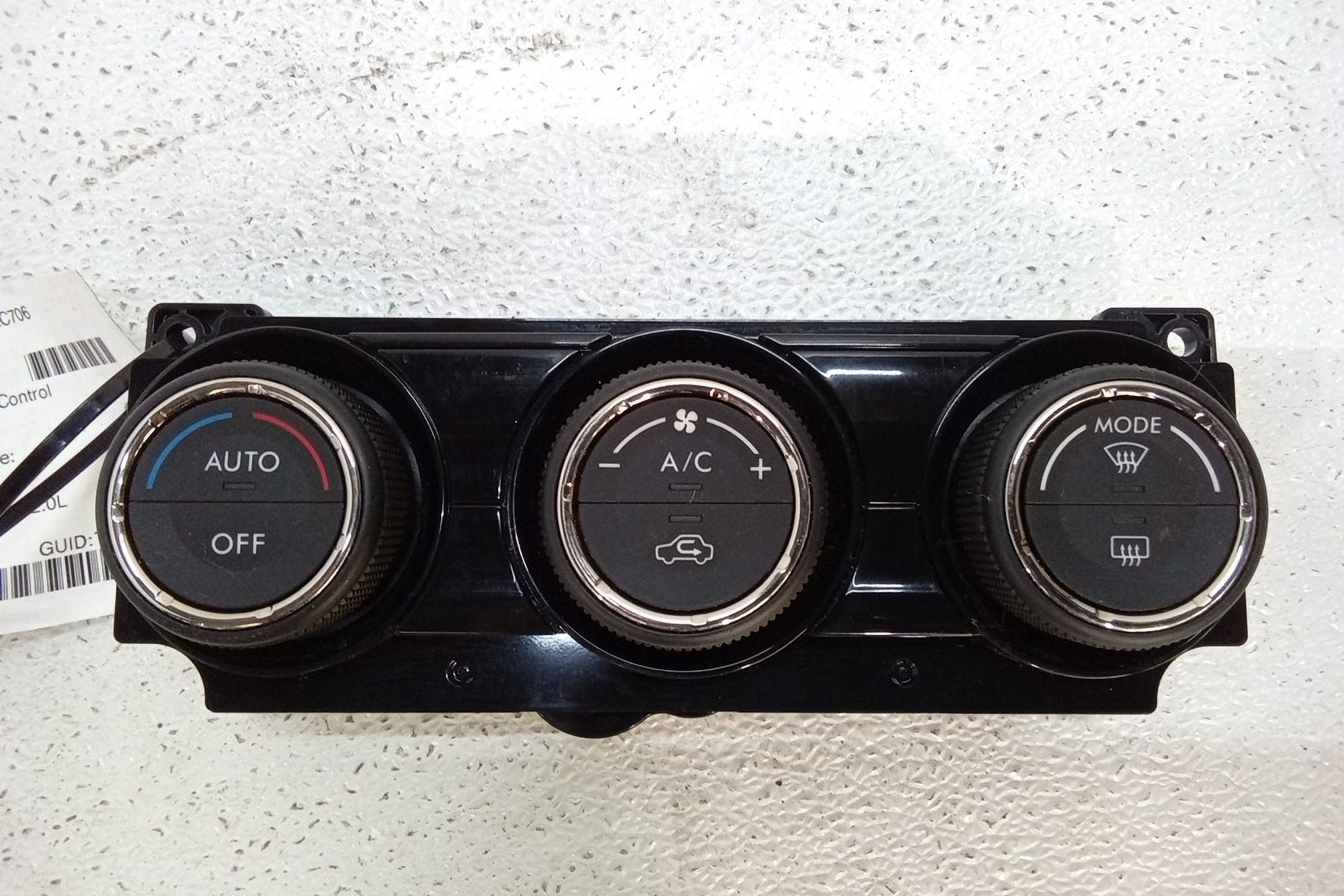Pre-Owned 2020 Subaru WRX AC/Heater Temperature Control Unit 72311VA370 OEM (Good)