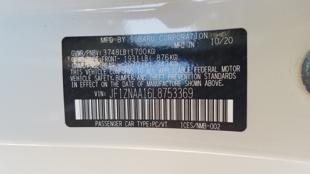 Pre-Owned 2020 Toyota 86 ABS Anti Lock Brake Actuator Pump OEM 28K Miles - LKQ325826034 - Verify Specific Vehicle Fitment In Description - (Good)