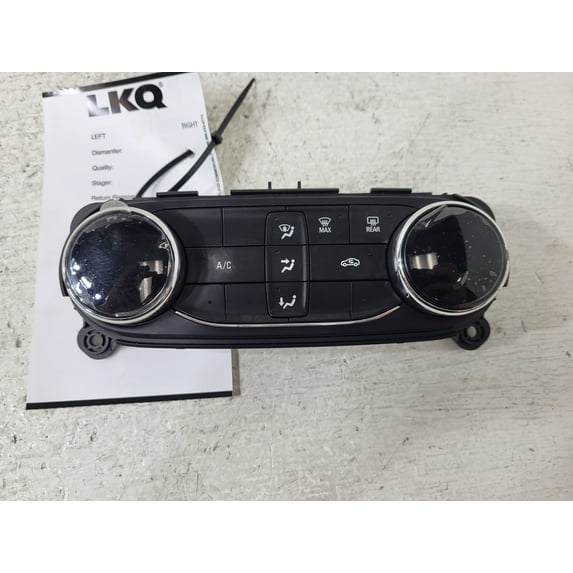 Pre-Owned 2021-2022 Chevrolet Trailblazer Temperature Control Module OEM LKQ (Good)