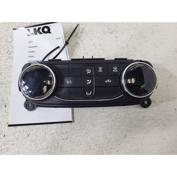 Pre-Owned 2021-2022 Chevrolet Trailblazer Temperature Control Module OEM LKQ (Good)