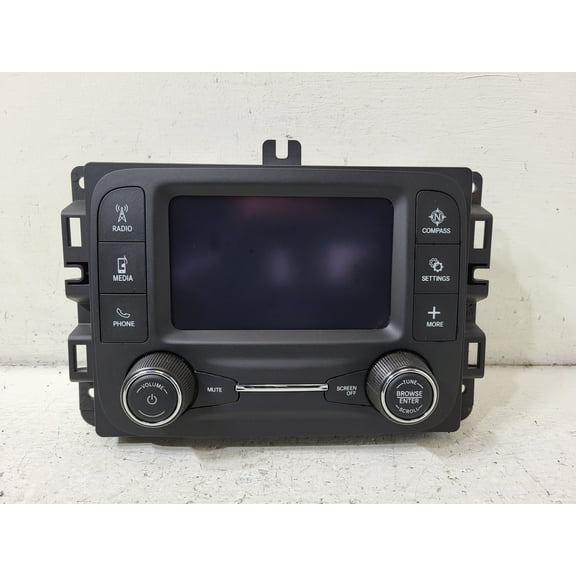 Pre-Owned 2021 Dodge Ram 1500 Display Screen Radio Receiver OEM LKQ - Verify Specific Vehicle Fitment In Description - (Good)