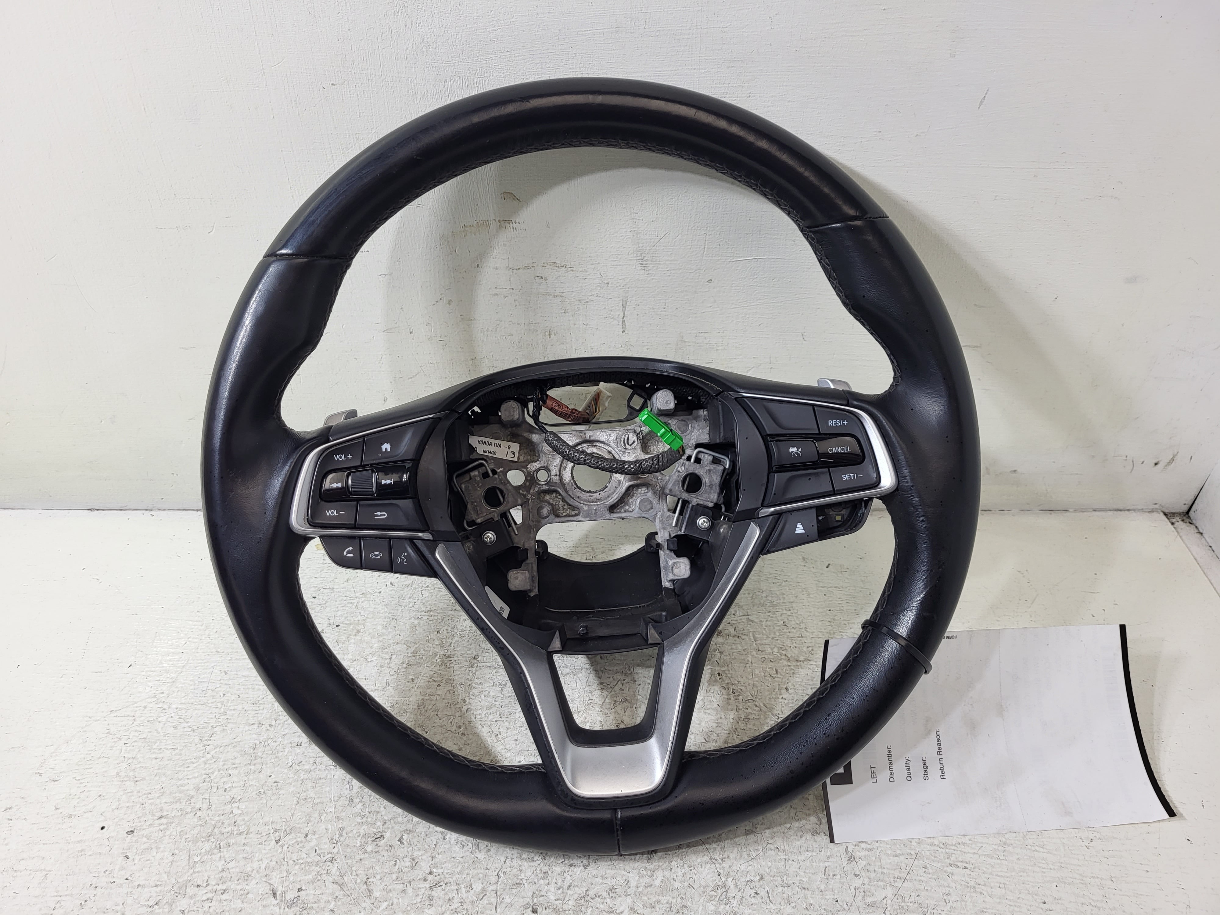Pre-Owned 2021 Honda Accord Steering Wheel OEM LKQ - Verify Specific Vehicle Fitment In Description - (Good)