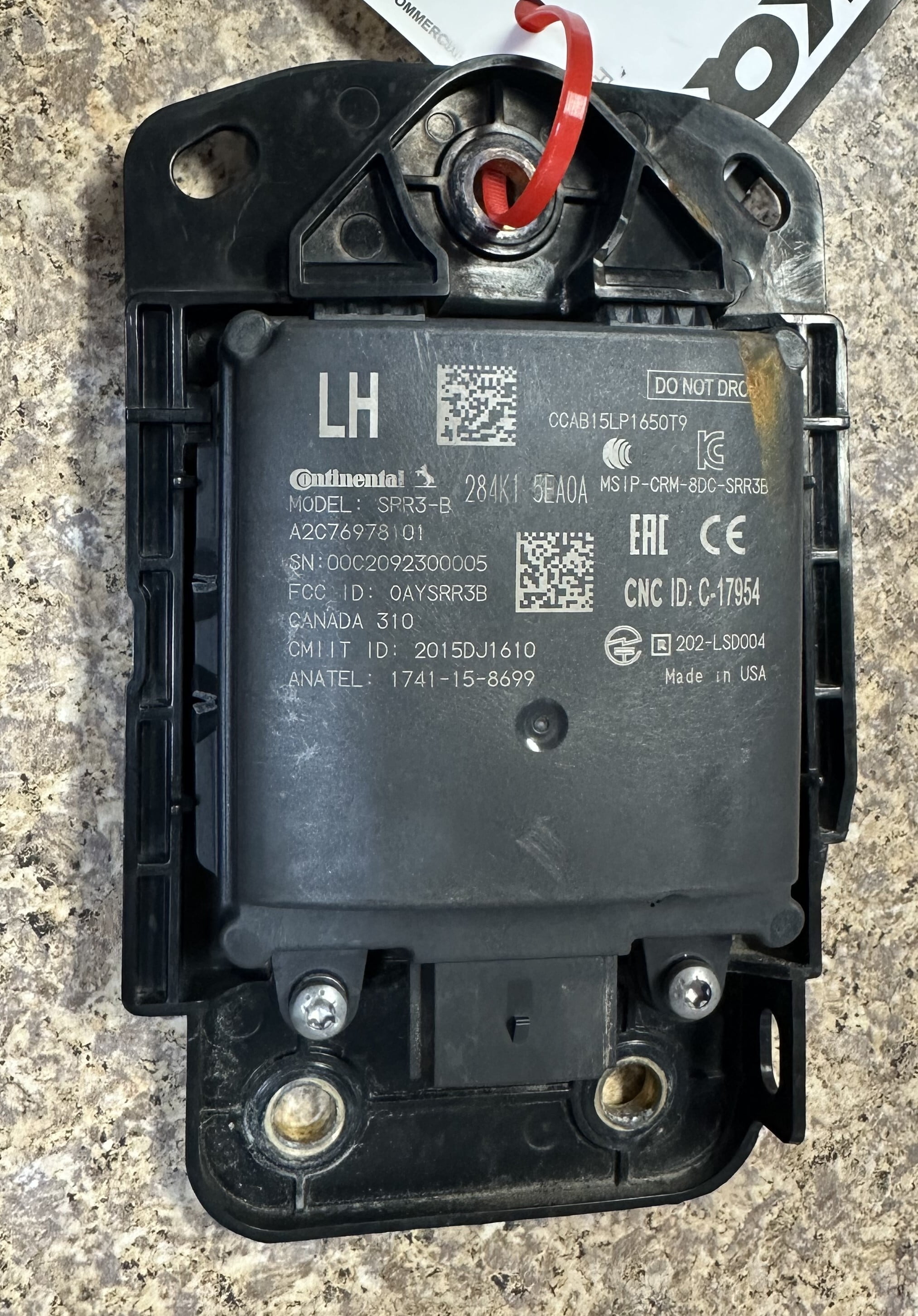 Pre-Owned 2021 Nissan Versa LH Driver Side Obstacle Warning Assembly OEM LKQ - Verify Specific Vehicle Fitment In Description - (Good)