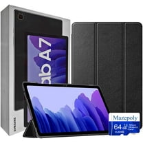 Pre-Owned 2021 Samsung Galaxy Tab A7 T500 10.4" 64GB with Wi-Fi   Mazepoly Case and 64GB Memory Card (Gray)