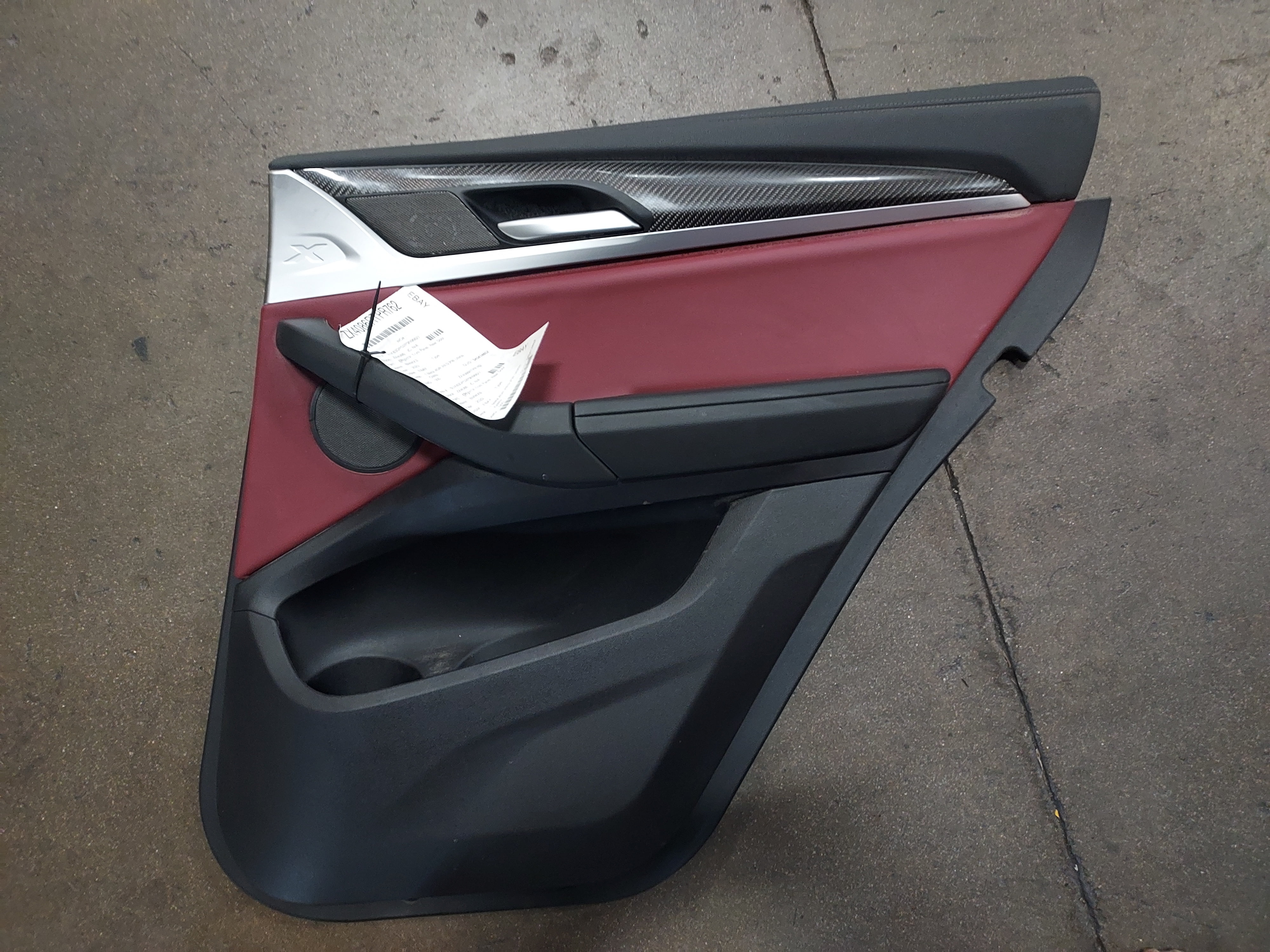 Pre-Owned 2023 BMW X3 Rear Passenger RH Door Trim Panel OEM LKQ - Verify Specific Vehicle Fitment In Description - (Good)
