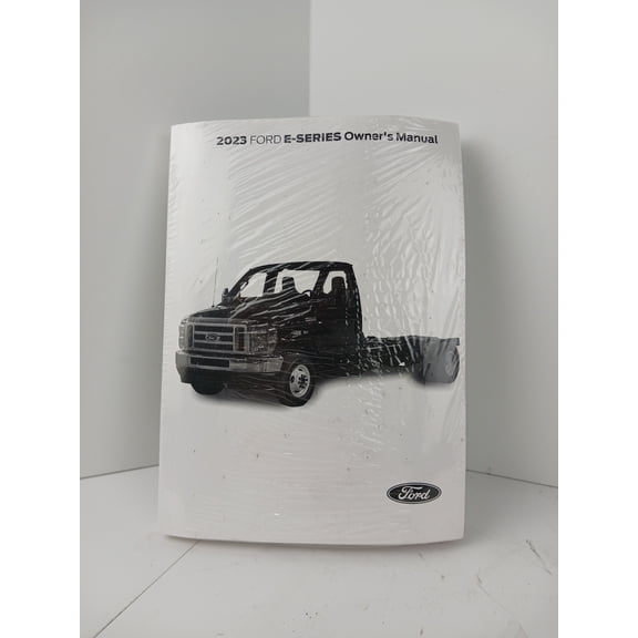 Pre-Owned 2023 Ford E350 Van Owners Manual OEM **NEW** - Verify Specific Vehicle Fitment In Description - (Good)