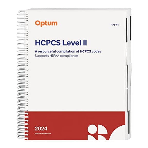 2024 HCPCS Level II Expert-Spiral, 9781622548705, Paperback, 1 edition