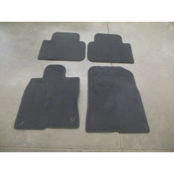 Pre-Owned 2024 Honda Civic 4 Front & Rear Carplet Cloth Floor Mats OEM LKQ - Verify Specific Vehicle Fitment In Description - (Good)