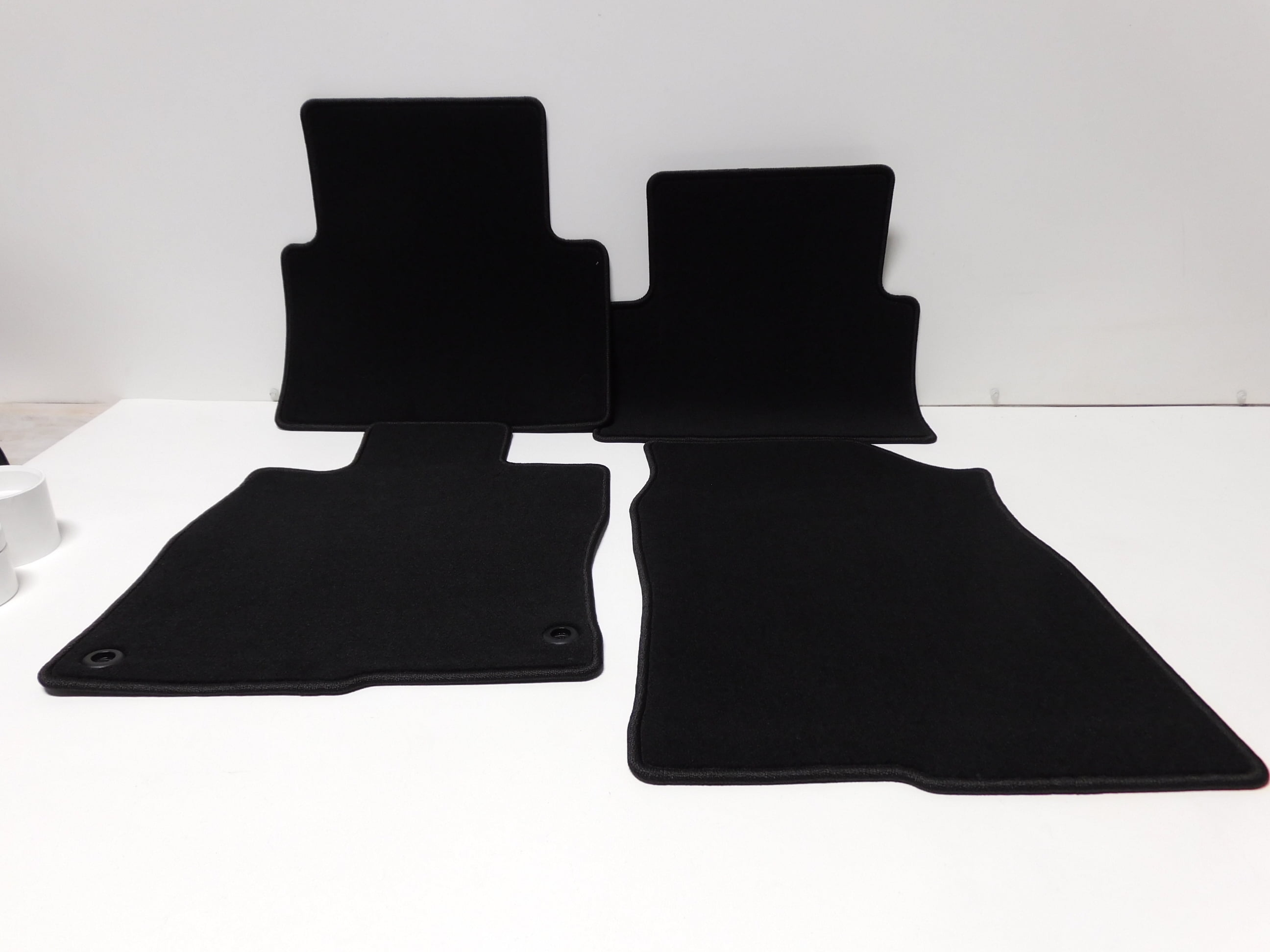 Pre-Owned 21 Honda Civic Set of 4 Black Cloth Floor Mats OEM LKQ (Good)