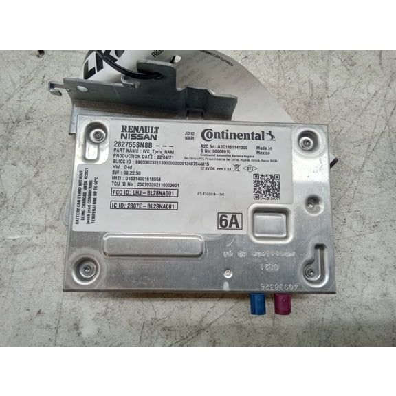 Pre-Owned 21 Nissan Sentra Communication Control Module W/ Bluetooth OEM (Good)