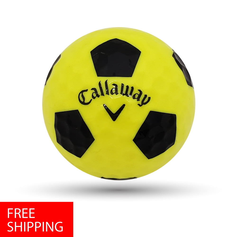 Pre-Owned 24 Callaway Chromesoft Truvis Yellow 5A Recycled Golf Balls, by Mulligan Golf Balls
