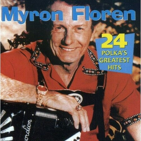 Pre-Owned 24 Polka's Greatest Hits by Myron Floren (CD, 2008)