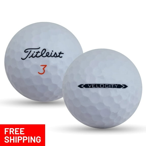 Pre-Owned 24 Velocity 5A White Recycled Golf Balls, by Mulligan Golf Balls