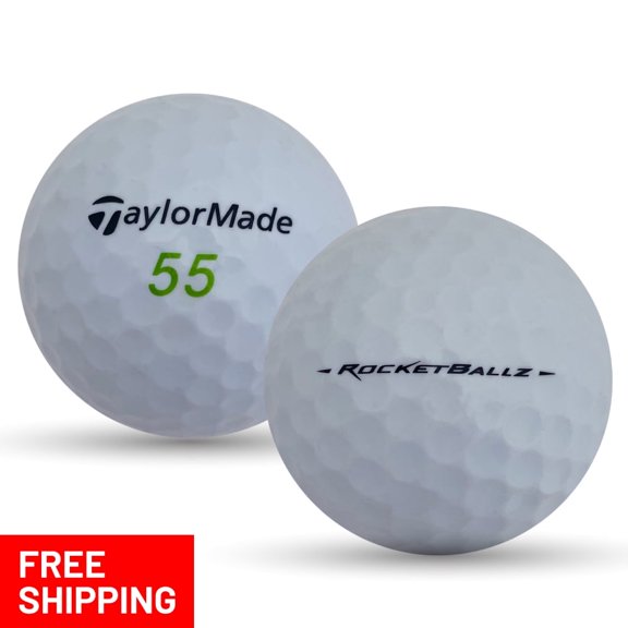 Pre-Owned 36 Taylormade Rocketballz 5A Used Recycled Golf Balls, by Mulligan Golf Balls