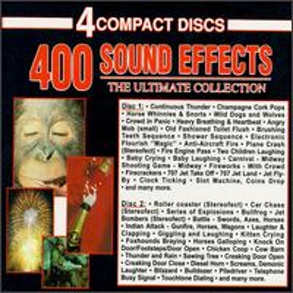 Pre-Owned 400 Sound Effects (CD 0056775561123) by Sound Effects