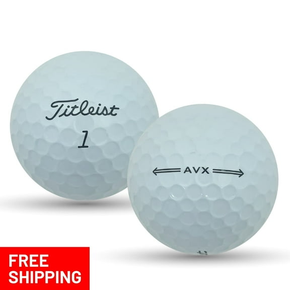 Pre-Owned 48 AVX 5A White Recycled Golf Balls, by Mulligan Golf Balls