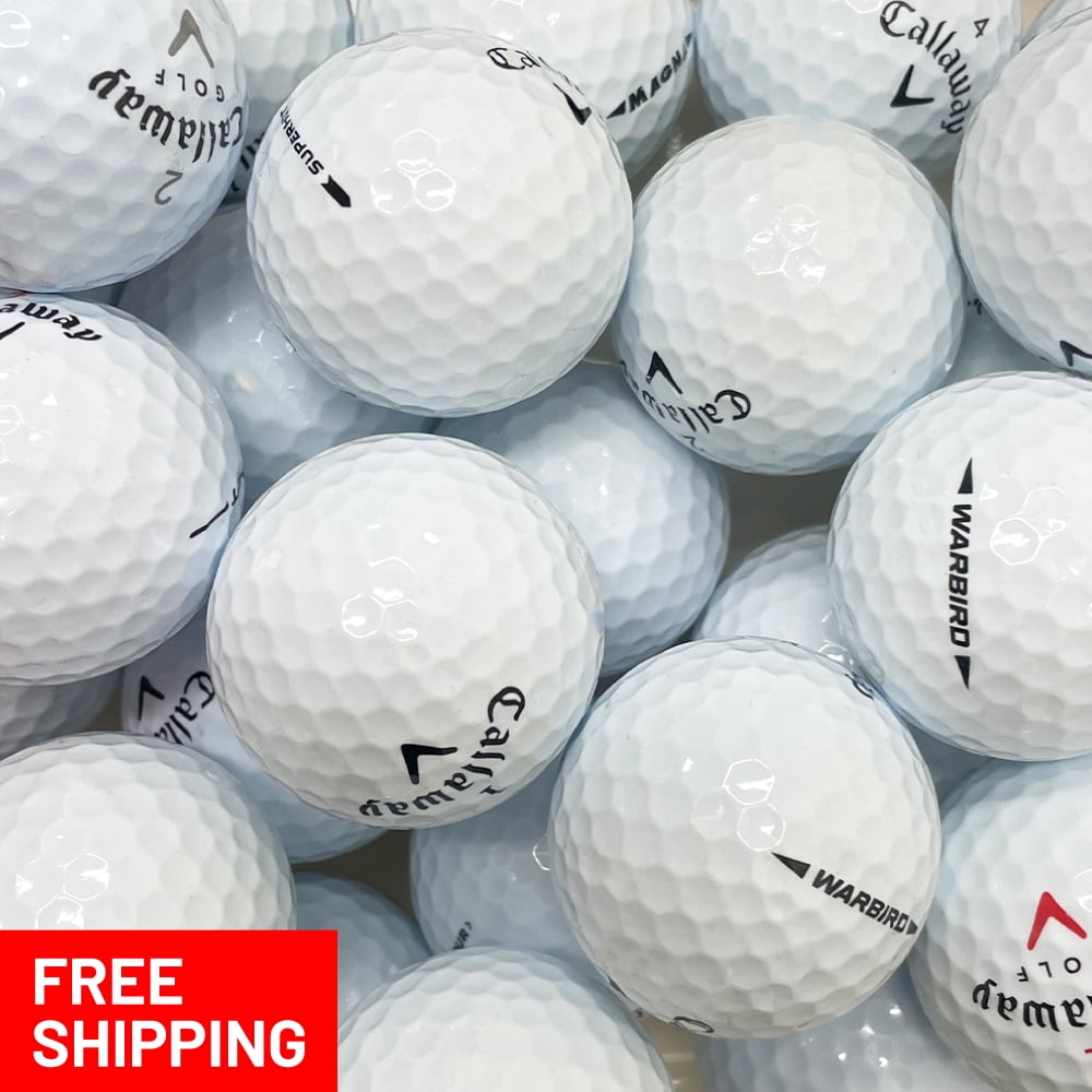 Pre-Owned 48 Callaway 5A Recycled Golf Balls, White