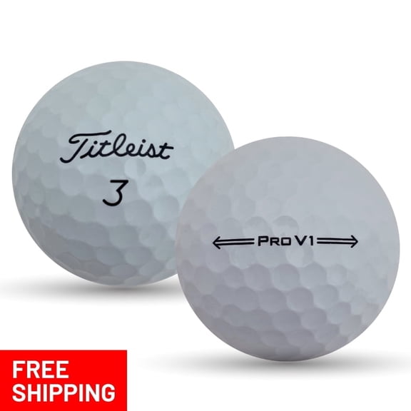 Pre-Owned 24 Pro V1 2023 White 4A Used Recycled Golf Balls, by Mulligan Golf Balls