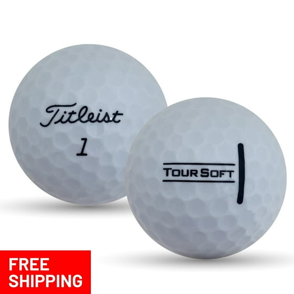 Pre-Owned 48 Tour Soft 5A White Used Recycled Golf Balls, by Mulligan Golf Balls