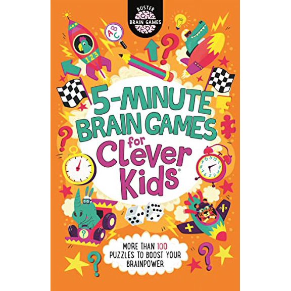 Pre-Owned 5-Minute Brain Games for Clever Kids(r): Volume 20 (Paperback) 178055740X 9781780557403