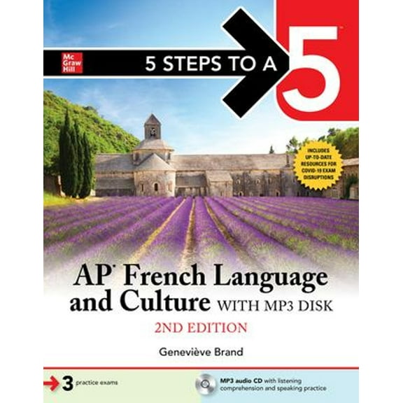 Pre-Owned 5 Steps to a 5: AP French Language and Culture with MP3 Disk, Second Edition (Paperback) 1260468259 9781260468250
