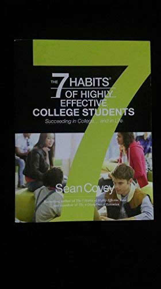 Pre-Owned 7 Habits of Highly Effective College Students Paperback ...