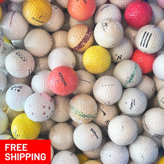 Pre-Owned 75 Hit-Away Recycled Golf Balls , by Mulligan Golf Balls