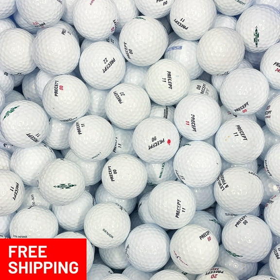 Pre-Owned 75 Precept White AAA Recycled Golf Balls, by Mulligan Golf Balls