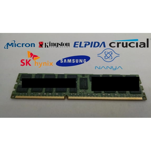 Pre-Owned 8 GB DDR3-1600 PC3-12800R 2Rx4 DDR3 SDRAM Server Memory (Good)