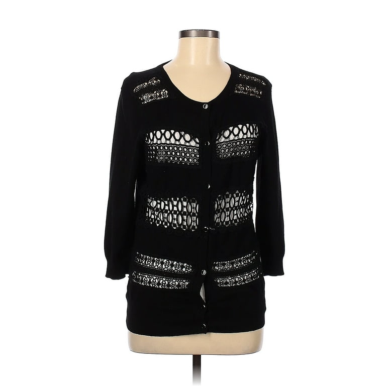 89th and deals madison black cardigan
