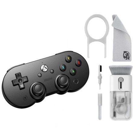 Pre-Owned 8BitDo - SN30 Pro Controller for Xbox Cloud Android/PC With Cleaning Electric kit Bolt Axtion Bundle (Refurbished: Like New)
