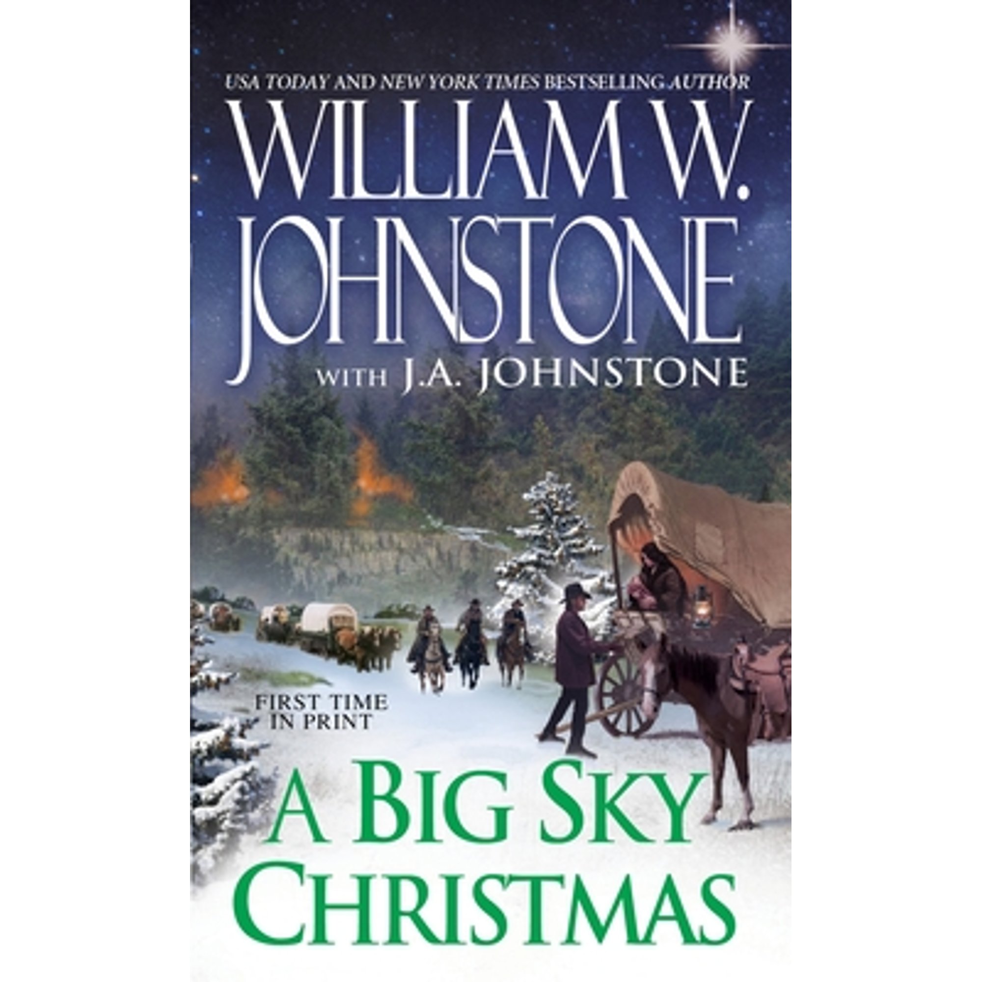 PreOwned A Big Sky Christmas (Paperback 9780786032679) by William W